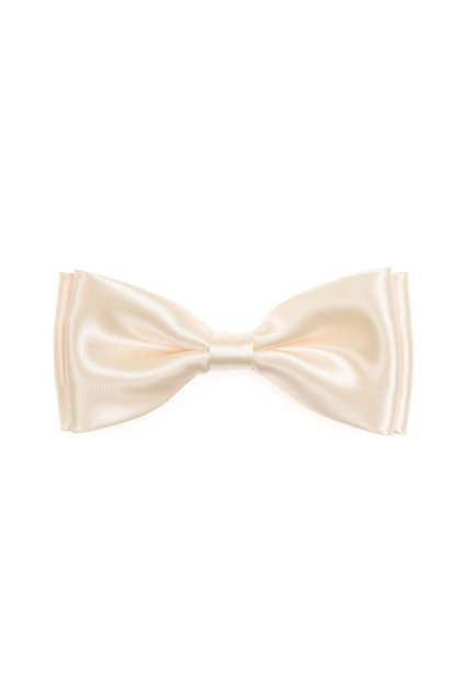 Lesklý smetanový motýlek (Velikost 12 cm)