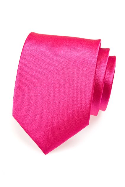 Tmavě růžová kravata (Velikost šířka 7 cm)