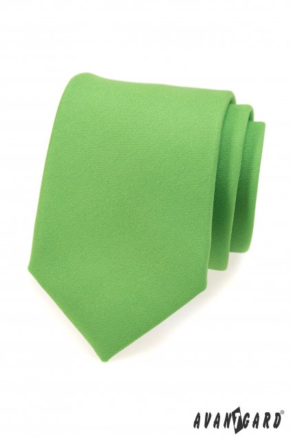 Matná zelená kravata