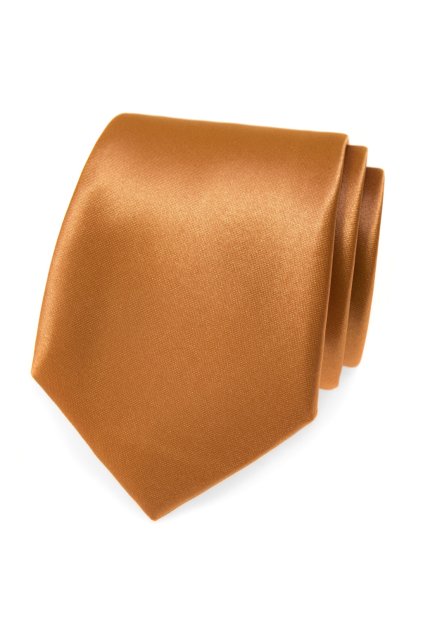 Zlatá kravata (Velikost šířka 7 cm)