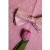 Pudrový motýlek s kapesníčkem (Velikost uvázaný cca 12 cm)