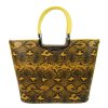 damska kabelka do ruky zluta hadi s7 grosso 1