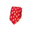 Vánoční kravata SLIM LUX 571-19101-0 (Velikost šířka 5 cm)