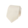 Smetanová kravata s lesklými pruhy (Velikost šířka 7 cm)