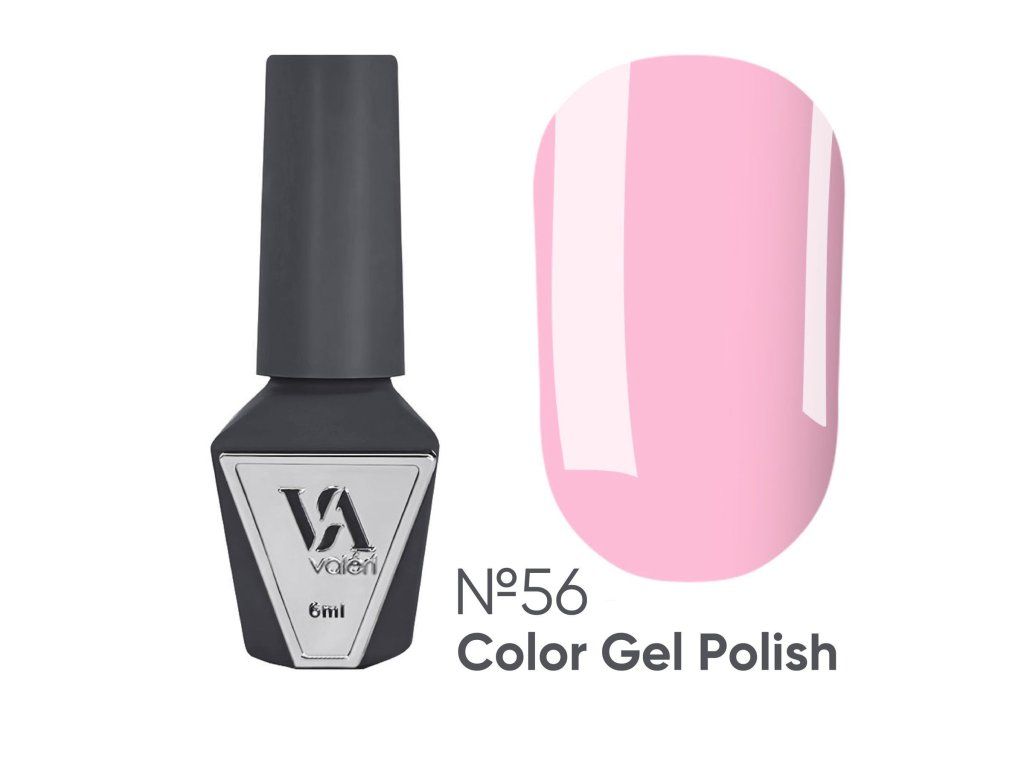VALERI Color Gel Polish PRO 56 – obal a vzorek