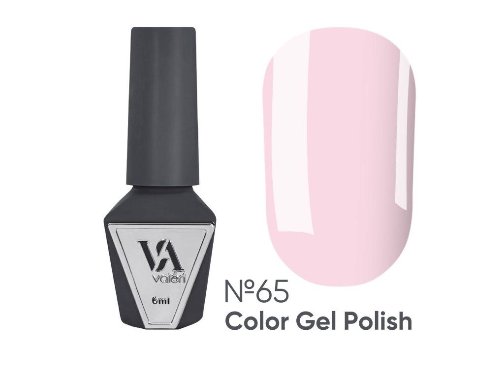 VALERI Color Gel Polish PRO 65 – obal a vzorek