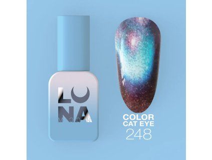LunaMoon Color Cat Eye 248 reflexní gel lak
