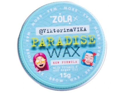 zola paradise brow wax 15g