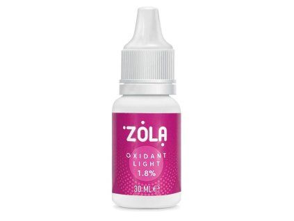ZOLA oxidant light 1.8 percent developer for eyebrow tint 30 ml