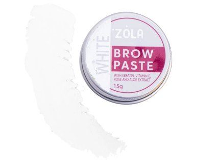 ZOLA white brow paste for eyebrow mapping 15 g