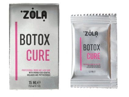 ZOLA Botox Cure brow and lash treatment sachets 15 ml set