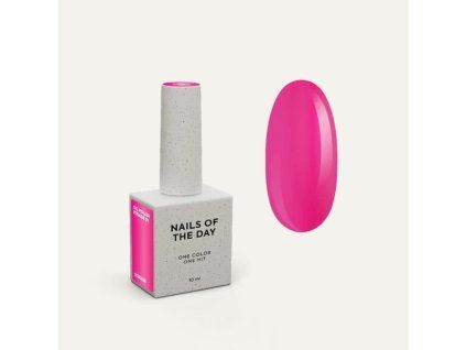 růžový vitrážový gel lak