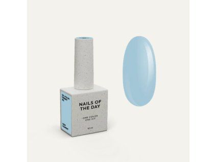 gel lak nailsoftheday puresky 302 pastel modry