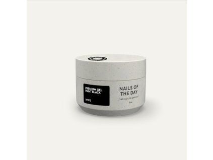 cerny gel paint s vypotkem nailsoftheday