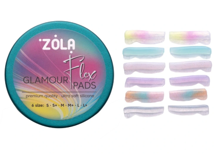 ZOLA Glamour Flex Pads silikonové natáčky