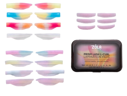 ZOLA Prism Lash L-Curl Lamination Pads