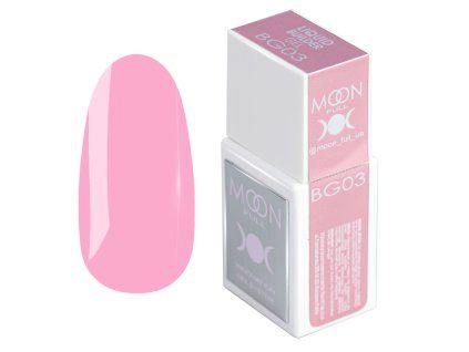 Moon Full Liquid Builder Gel BG03 Pink Blush 15 ml – růžový stavební gel