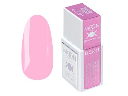 Moon Full Liquid Builder Gel BG21 – Soft Floral Pink 15 ml