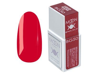Moon Full Liquid Builder Gel BG50 – Red Burgundy 15 ml