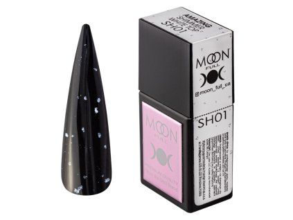 Moon Amazing Shimmer Top SH01 – Transparent with White Flakes 12 ml
