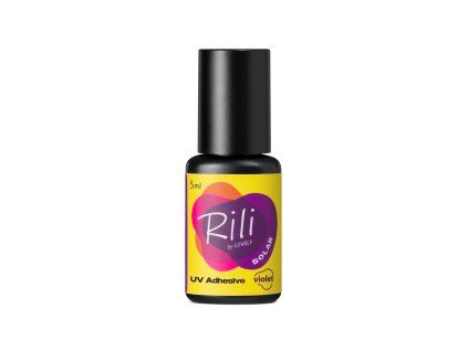 Rili Solar Violet UV lepidlo na prodlužování řas 5 ml