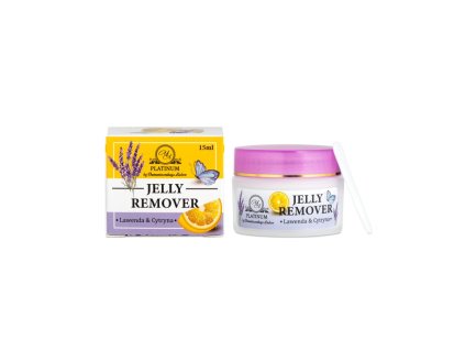 Remover jelly for removing prolonged PLATINUM lavender lemon 15 ml