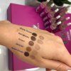 zola brow henna swatches 2