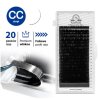 Black Eyelash Extensions Сurl СС Mix 20 lines PLATINUM