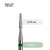 Tvrdokovová fréza NAILSOFTHEDAY Needle 1,6×8 mm Green