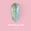 modry holograficky glitter broken glass 3