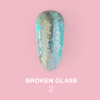 glitter flakes broken glass 2 na nehty
