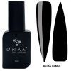 DNKa Color Gel Polish Ultra Black 12 ml černý gel lak