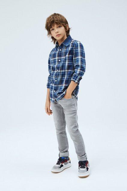 PepeJeans - Chlapecké džíny "FINLY" - šedé