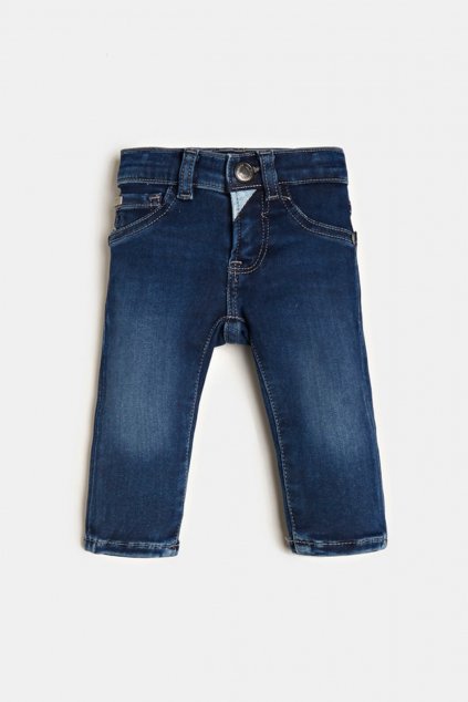 Guess - Skinny džíny "TODDLER SKINY PANTS"  (Barva Tmavě modrá, Velikost 116)