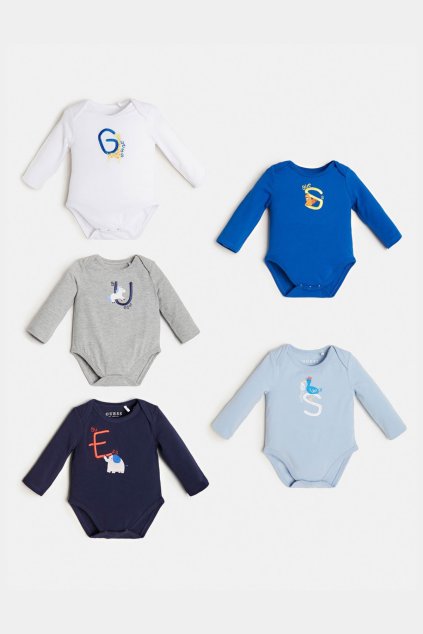 Guess - BABYBOY SET (5PACK) (Barva Modrá, Velikost 68)
