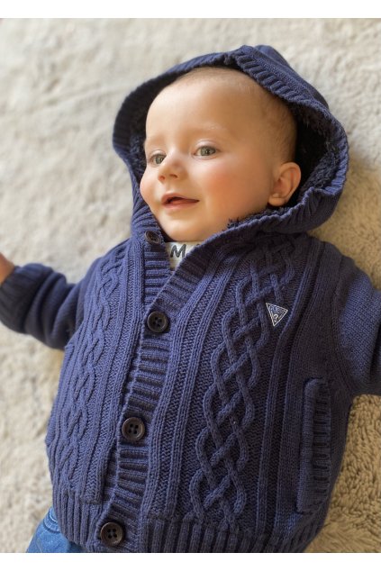 Guess - Chlapecký svetr s kapucí