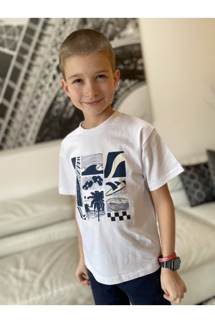 Chlapecká trička s krátkým rukávem 2ks MAYORAL barevné SURFING