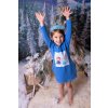 Wowmini - Šaty "frozen" (Barva modrá, Velikost 140)