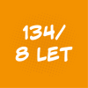 134/ 8 let