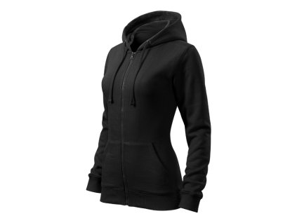 Trendy Zipper Mikina dámská (Varianta XL, Varianta skupiny černá)