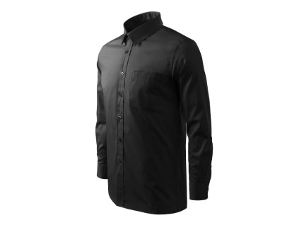 Style LS Košile pánská (Varianta L, Varianta skupiny černá)