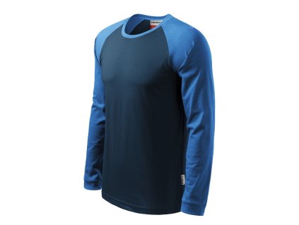 Street LS Triko unisex (Varianta 3XL, Varianta skupiny námořní modrá)