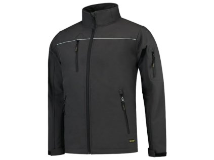 Luxury Softshell Softshellová bunda unisex (Varianta 5XL, Varianta skupiny tmavě šedá)