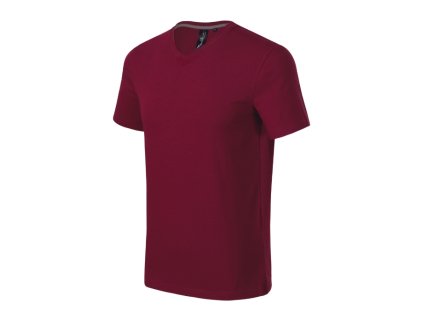 Action V-neck Tričko pánské (Varianta S, Varianta skupiny garnet)