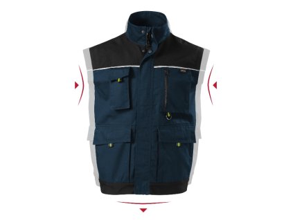 Ranger Pracovní vesta pánská (Varianta 44/46, Varianta skupiny námořní modrá)