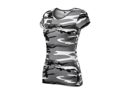Camo Pure Tričko dámské (Varianta XS, Varianta skupiny camouflage gray)