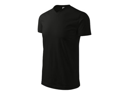 Heavy V-neck Tričko unisex (Varianta M, Varianta skupiny černá)