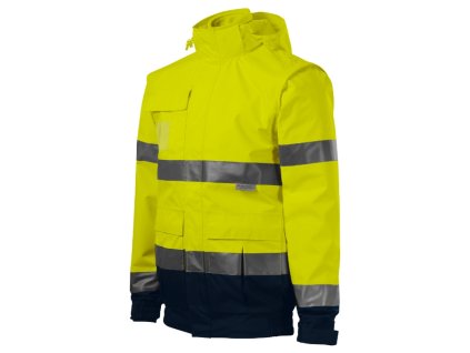 HV Guard 4 in 1 Bunda unisex (Varianta 3XL, Varianta skupiny fluorescenční žlutá)