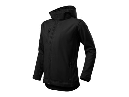 Performance Softshellová bunda dětská (Varianta 158 cm/12 let, Varianta skupiny černá)