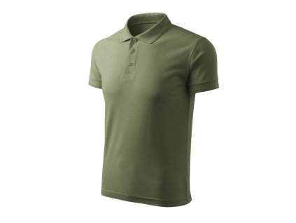 Pique Polo Free Polokošile pánská (Varianta XL, Varianta skupiny khaki)